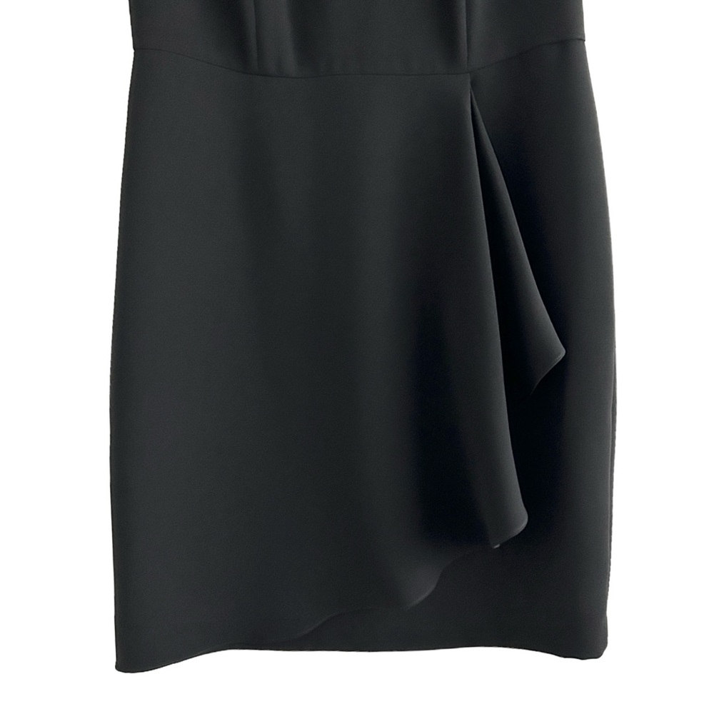 Talbots Black Sleeveless Ruffle Sheath Dress (10) - Picture 11 of 16